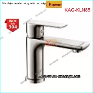 Vòi chậu lavabo nóng lạnh EUROVER INOX SUS304 KAG-KLN85