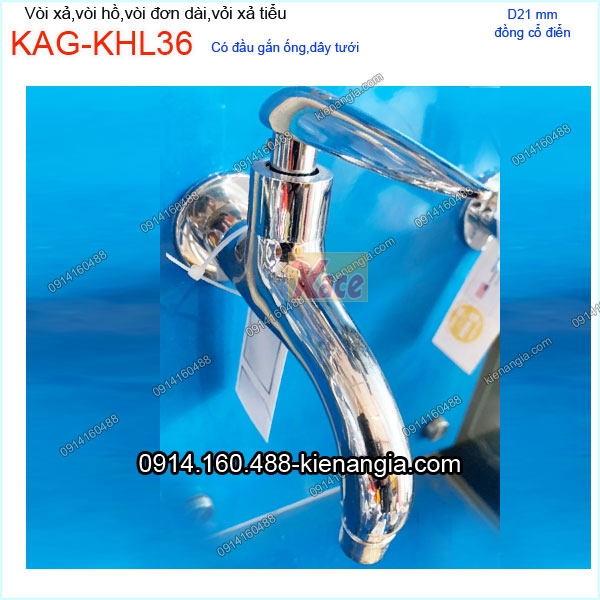 Vòi hồ,vòi đơn thân dài KAG-KHL36