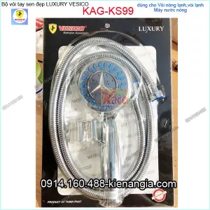Bộ vòi tay sen tăng áp cao cấpLUXURY Vesico KAG-KS99