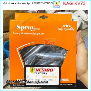 Vòi xịt vệ sinh tăng áp LUXURY VESICO KAG-KV73