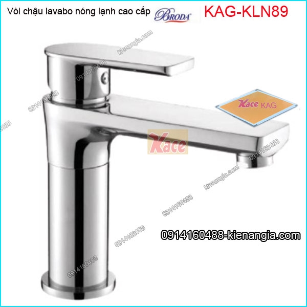 Vòi chậu lavabo nóng lạnh Broda KAG-KLN89