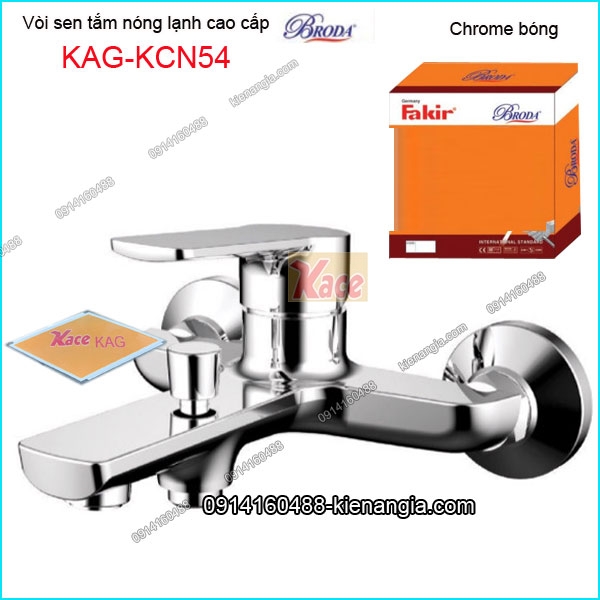 Sen tắm nóng lạnh cao cấp Broda FAKIR KAG-KCN54