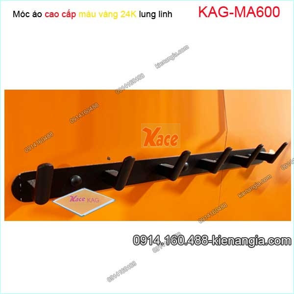 Móc 6 màu đen sang trọng KAG-MA600