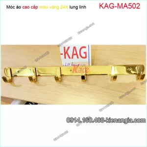 Móc 6 màu vàng 24K KAG-MA502
