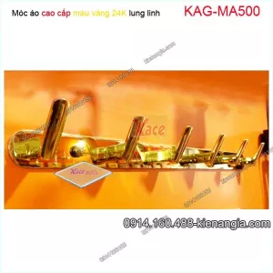 Móc 6 màu vàng 24K KAG-MA500