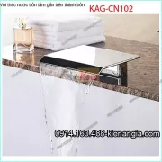 Vòi thác nước bồn tắm nằm KAG-CN102