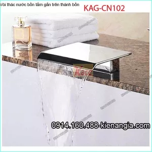 Vòi thác nước bồn tắm nằm KAG-CN102