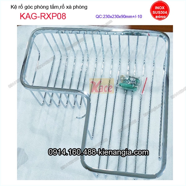 KAG-RXP08-khay-xa-bong-ro-goc-phong-tam-sus304-KAG-RXP08