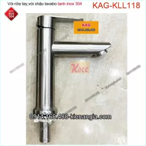 Vòi chậu lavabo inox sus304 KAG-KLL118