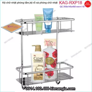 Kệ chữ nhật 2 tầng 350x145x450mm KAG-RXP18