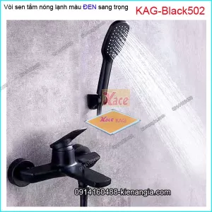 Sen tắm nóng lạnh ĐEN sang trọng KAG-Black502