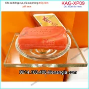 Dĩa xà phòng thủy tinh KAG-XP09