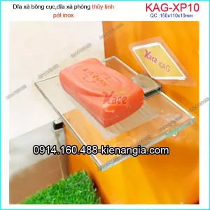 Dĩa xà phòng thuỷ tinh KAG-XP10