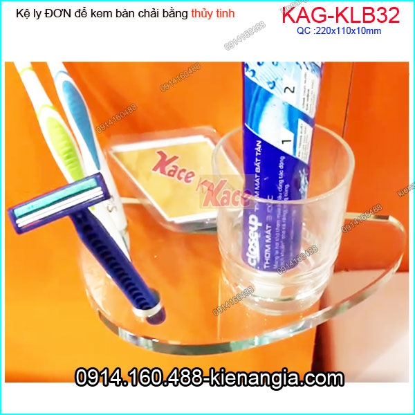 KAG-KLB32-Ke-ly-DON-tam-giac-kem-ban-chai-danh-rang-thuy-tinh-220x110x10mm-KAG-KLB32-4
