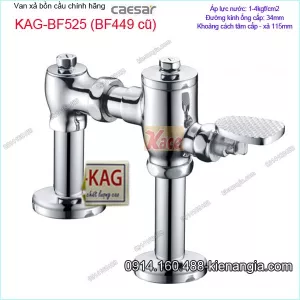Van xả bồn cầu Caesar chính hãng KAG-BF525 ( BF449 cũ)
