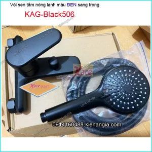 Sen tắm nóng lạnh màu ĐEN KAG-Black506