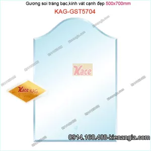 Gương soi 500x700mm,kiếng phòng tắm KAG-GST5704