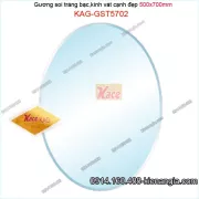 Gương soi 500x700mm,kiếng phòng tắm KAG-GST5702