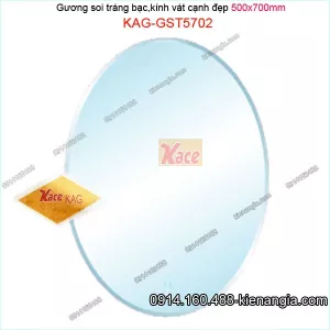 Gương soi 500x700mm,kiếng phòng tắm KAG-GST5702