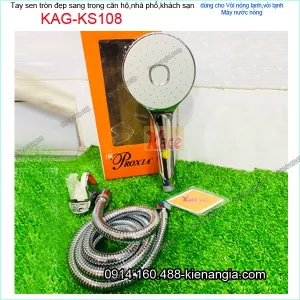 Vòi sen tròn đẹp nhà phố,căn hộ,khách sạn KAG-KS108