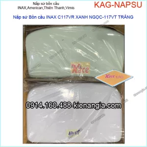 Nắp sứ bồn cầu INAX,American,Thiên Thanh,Vimis KAG-NAPSU