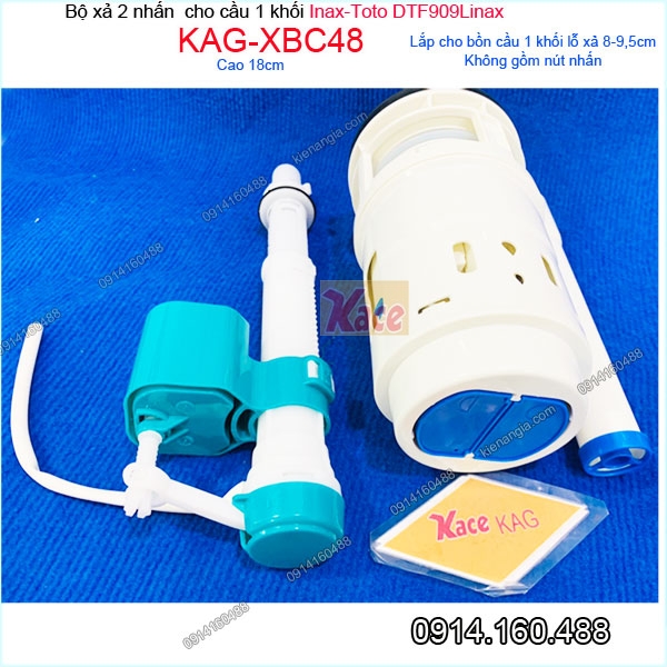 KAG-XBC48-Bo-xa-2-nhan-ban-cau-1-khoi-lo-xa-lon-8-9-5cm-INAX--AC939,-AC959-KAG-XBC48