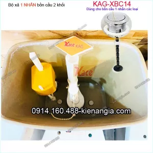 Bộ xả bồn cầu 1 NHẤN KAG-XBC14