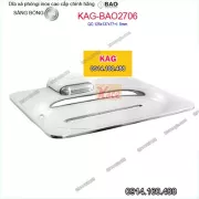 Dĩa xà bông cục inox sus304 bóng INOX BAO KAG-BAO2706