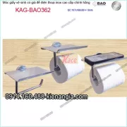 Móc giấy vệ sinh để điện thoại inox sus304 bóng Inox Bảo KAG-BAO362