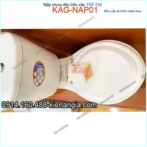 Nắp bồn cầu trẻ em KAG-NAP01 KT 28x35cm