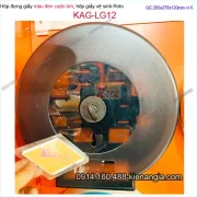 Hộp giấy vệ sinh cuộn lớn màu xanh đen KAG-LG12