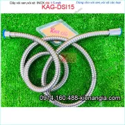 Dây sen tắm inox bóng chống xoắn dài 1,5m KAG-DSI15
