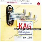 Móc 3 chia,móc xoay inox Bảo sus304 KAG-BN160