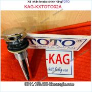 Đầu xả Nhấn chậu lavabo TOTO chính hãng KAG-KXTOTO02A