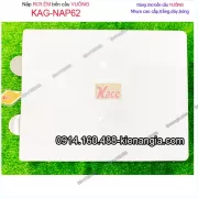 Nắp rơi êm bồn cầu vuông 44.5-47.5 x35cm KAG-NAP62