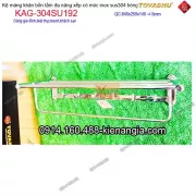 Kệ treo khăn 2 tầng 3 trong 1 cao cấp Tovashu khách sạn KAG-304SU192