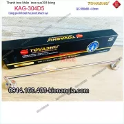 Giá treo khăn đơn inox TOVASHU KAG-304D5