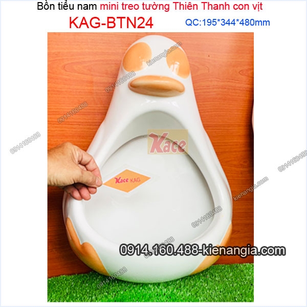 Bồn tiểu nam mi ni Thiên Thanh con vịt KAG-BTN24