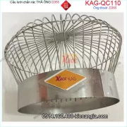 Cầu lưới chặn rác inox sus 304 thả ống D355-KAG-QC110