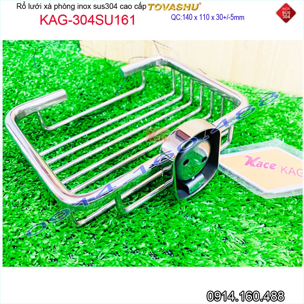 KAG-304SU161-khay-luoi-xa-phong-inox-sus304-Tovashu-KAG-304SU161-290