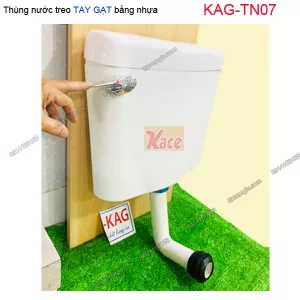 Thùng nước treo bằng nhựa KAG-TN07 xả tay gạt