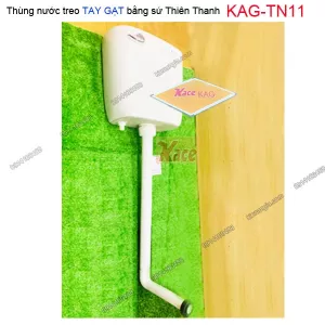 Thùng nước treo bồn cầu bằng sứ Thiên Thanh KAG-TN11