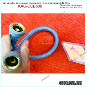 Dây cấp nước chống xoắn 50cm KAG-DCB500