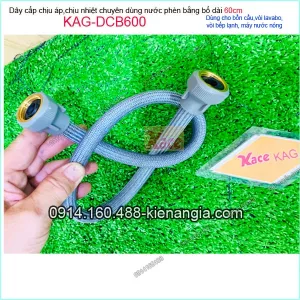 Dây cấp nước chịu nhiệt bằng bố dài 60cm KAG-DCB600
