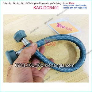 Dây cấp nước bằng  bố chuyên dùng nước phèn 40cm KAG-DCB401