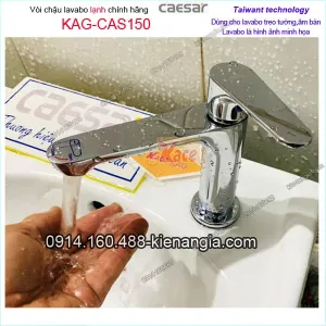 Vòi chậu lạnh Caesar chính hãng KAG-CAS150