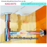 Xả chậu lavabo không lỗ tràn,co búa dài 36cm KAG-KX73