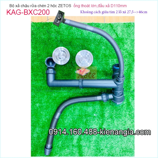 KAG-BXC200-Bo-xa-ZETOS-Chau-rua-chen-2-hoc-D110-Ong-thoat-lon-KAG-BXC200-7