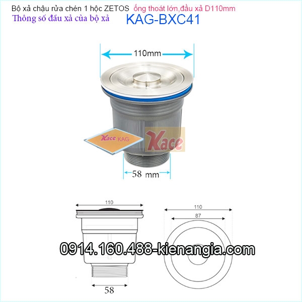 KAG-BXC41-Bo-xa-ZETOS-Chau-1-hoc-xa-duc-nhua-D110-Ong-thoat-lon-KAG-BXC41-thong-so