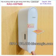 Hộp xà phòng đơn nhấn tay Caesar chính hãng 350 ml KAG-HXPN66
